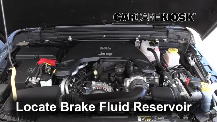 2020 Jeep Gladiator Overland 3.6L V6 Brake Fluid